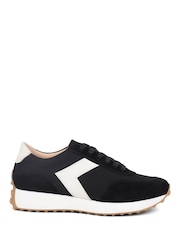 Jones Bootmaker Babetta Leather Trainers - Image 1 of 5