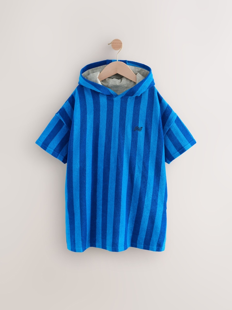 Blue Poncho Towel (3-16yrs) - Image 6 of 9