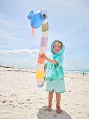 Blue/Green Print 100% Cotton Toweling Set (3mths-7yrs) - Image 3 of 5