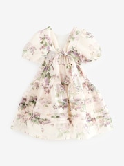 Laura Ashley Blush Pink Rosemore Organza Pintuck Prom Dress - Image 14 of 16