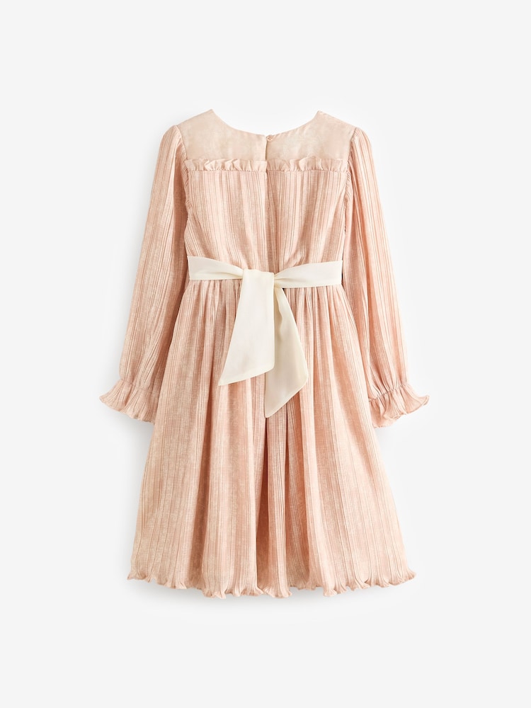 فستان مناسبات بطيات مع كورساج من Laura Ashley - Image 6 of 8