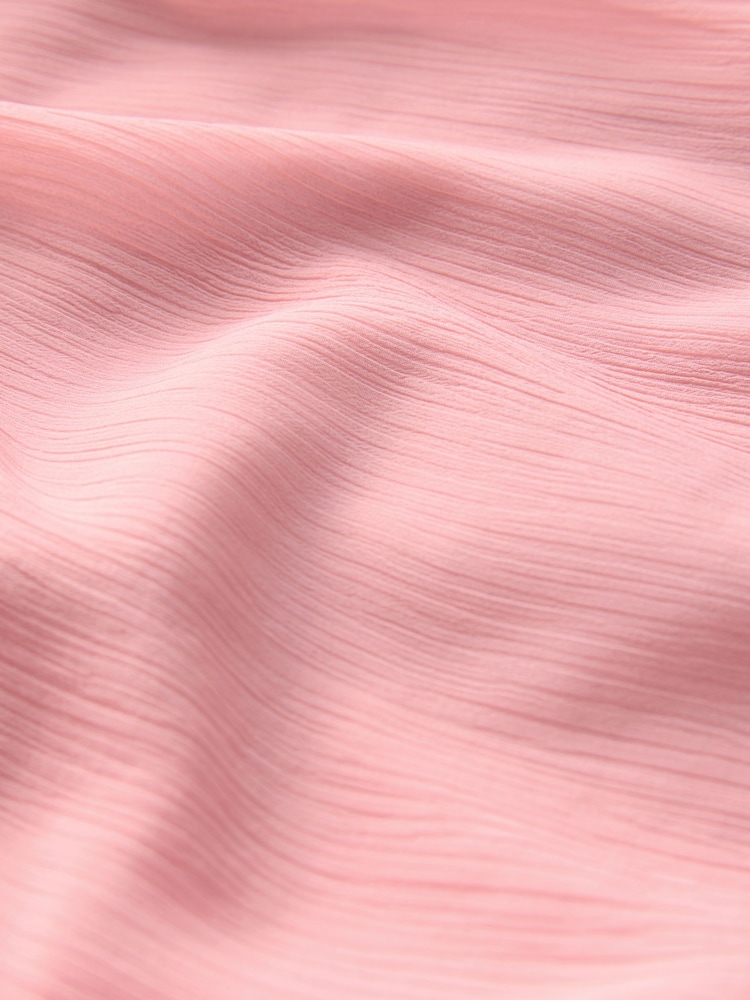 Laura Ashley Pink Ruffle A Line Dress - Image 7 of 7