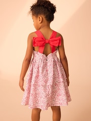 Laura Ashley Pini Printed Prom 100% Cotton Dress - Imagen 2 de 8