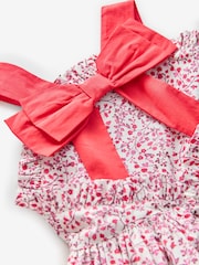 Laura Ashley Pini Printed Prom 100% Cotton Dress - Imagen 8 de 8