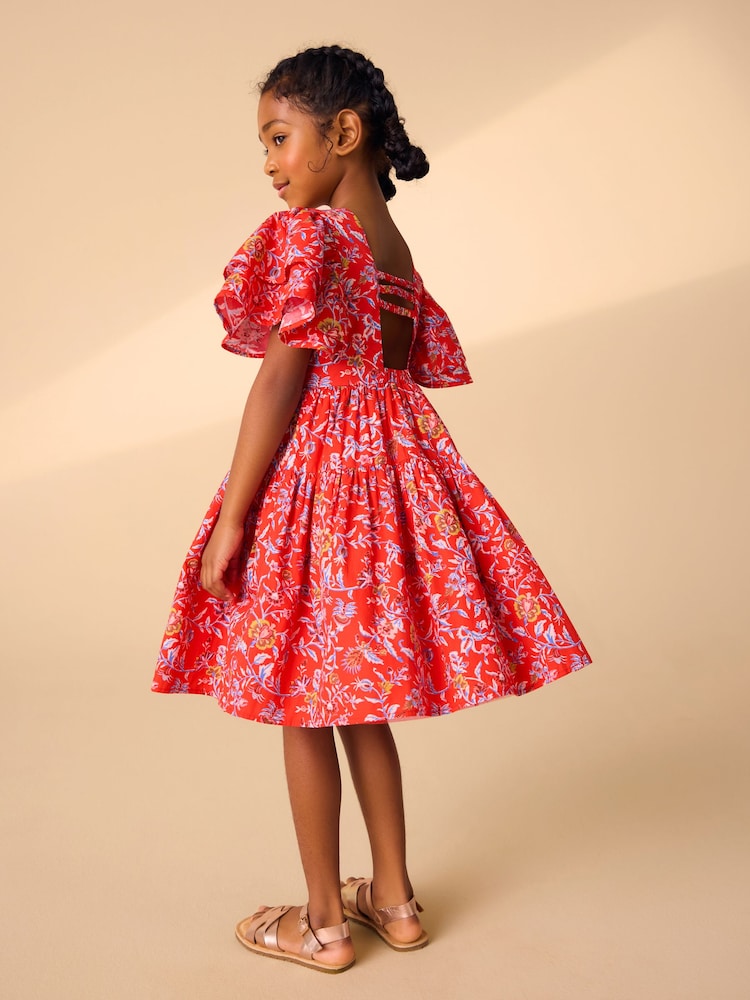 Red Derwent - Vestido de graduación con estampado floral de Laura Ashley - Imagen 2 de 13 Red Derwent - Vestido de graduación con estampado floral de Laura Ashley - Imagen 2 de 13