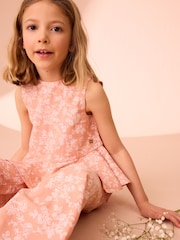 Laura Ashley Floral Peplum Top and Trousers Set - Imagen 4 de 5