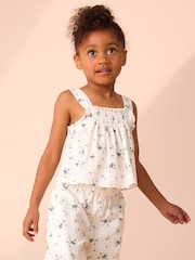 Conjunto de top y pantalón con estampado floral de Laura Ashley - Imagen 7 de 7