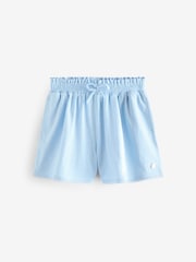 Laura Ashley Green/Blue 100% Cotton Jersey Shorts 3 Pack - Image 7 of 10