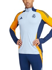 adidas Blue Real Madrid Training Top - Image 1 of 2