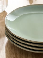 Set of 4 Sage Green Hampton Side Plates - Image 3 of 5