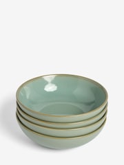 Sage Green Hampton Set of 4 Cereal Bowls - Image 4 of 4