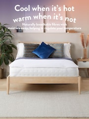 Slumberdown White Slumberdown Wonderful Wool Mattress Topper - Image 2 of 8