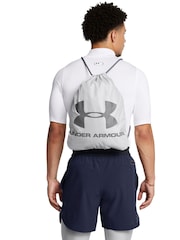 Under Armour Grey UA Ozsee Sackpack - Image 1 of 4