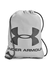 Under Armour Grey UA Ozsee Sackpack - Image 2 of 4