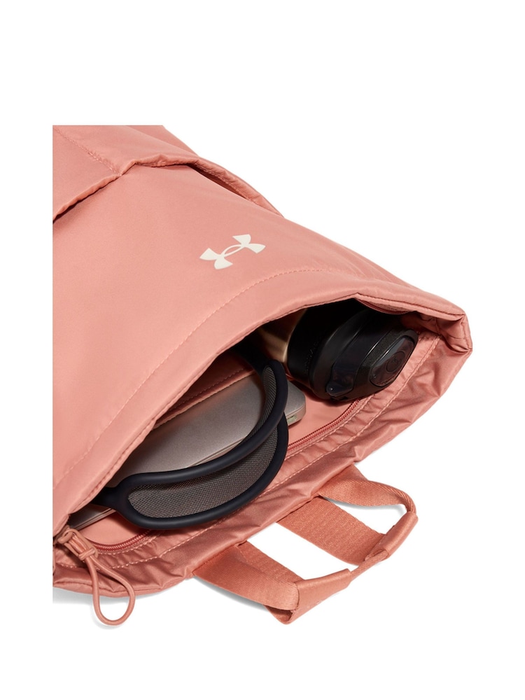 Under Armour Pink Studio Lite Backpack - Image 3 of 5