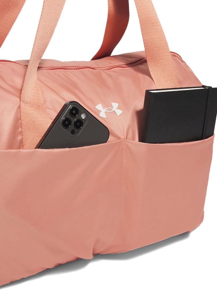 Under Armour Pink Studio Lite Duffle Bag - Image 3 of 5