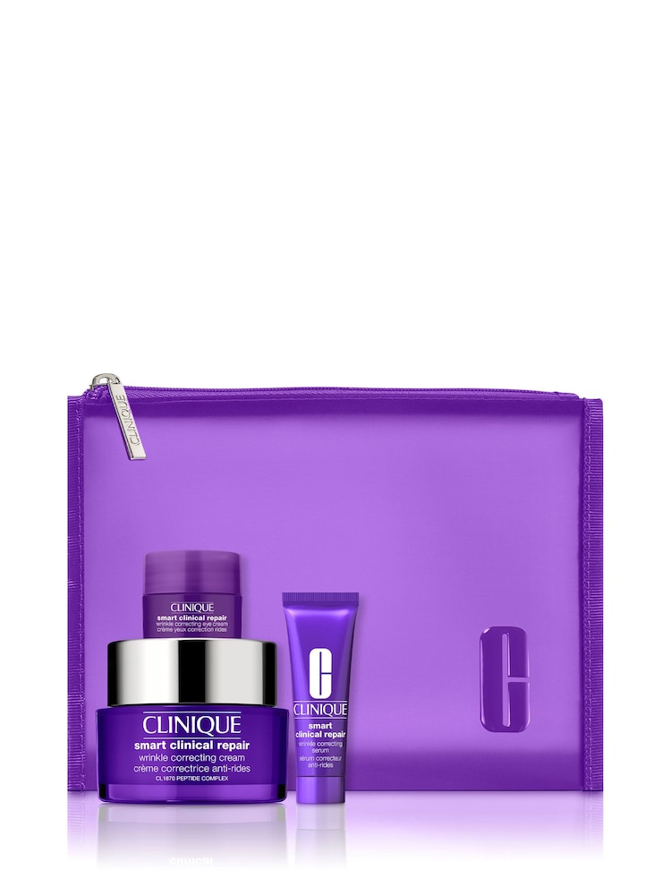 Clinique Smart Clinical Repair™ Wrinkle Correcting Cream Christmas Gift Set (Worth £106) - Image 2 of 5 Clinique Smart Clinical Repair™ Wrinkle Correcting Cream Christmas Gift Set (Worth £106) - Image 2 of 5