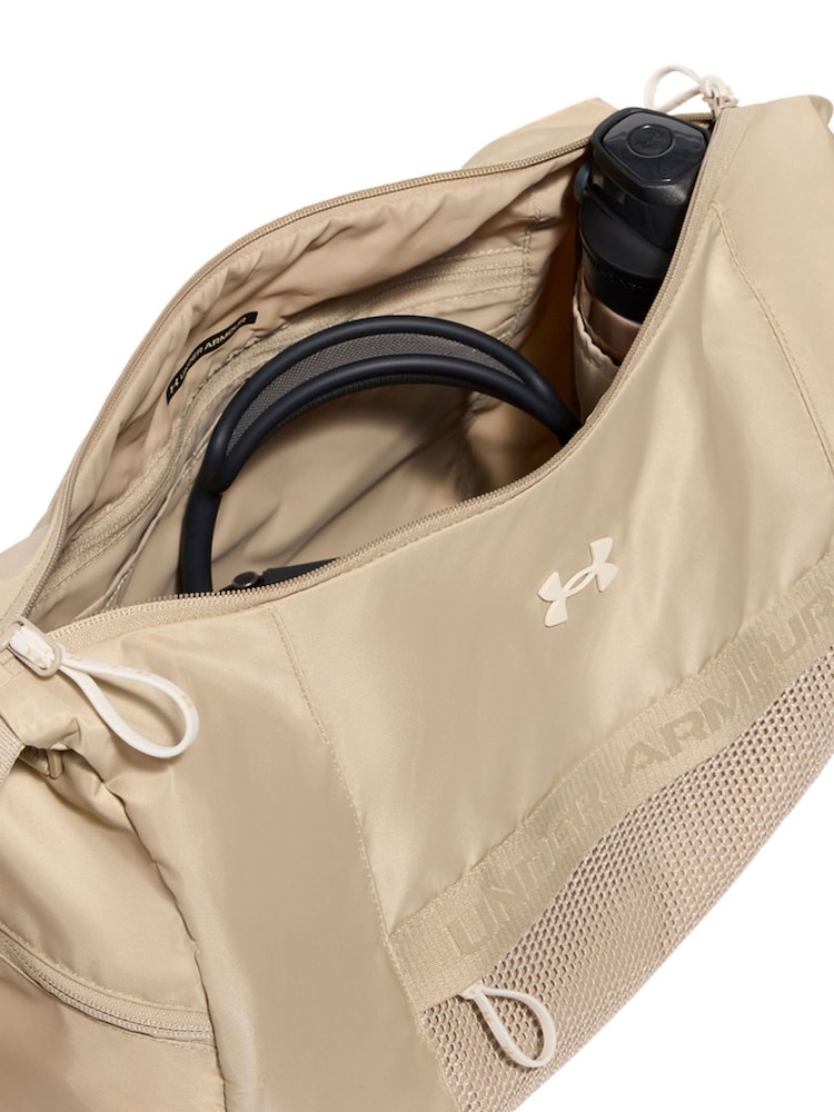 Under Armour Cream Studio Slouchy Duffle Bag - Image 4 of 5