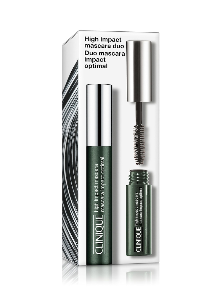 Clinique High Impact Volume Mascara Makeup Gift Set (Worth £42) - Image 2 of 3 Clinique High Impact Volume Mascara Makeup Gift Set (Worth £42) - Image 2 of 3