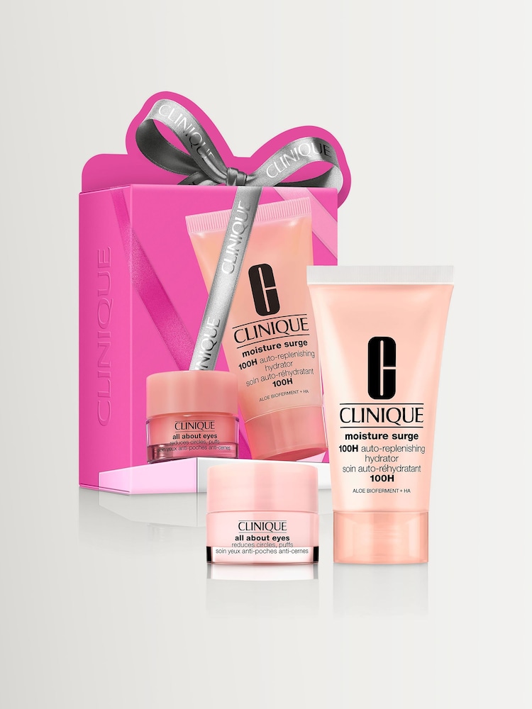 Clinique Moisture Surge Hydration & Eye Care Travel Christmas Gift Set (Worth £59) - Image 1 of 4
