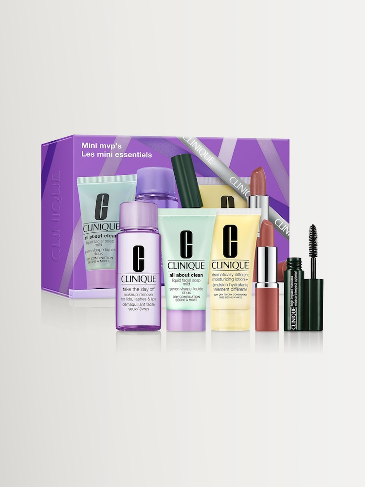 Clinique Daily Skincare & Makeup Travel Gift Set (Worth £78) - Image 1 of 4 Clinique Daily Skincare & Makeup Travel Gift Set (Worth £78) - Image 1 of 4
