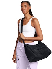 Under Armour Black Studio Slouchy Duffle Bag - Image 6 of 6