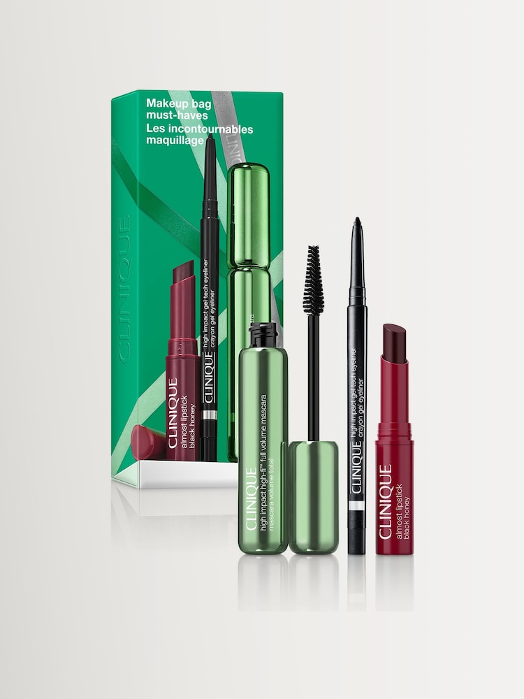 Clinique Volume Mascara & Lip Makeup Gift Set (Worth £54) - Image 1 of 3 Clinique Volume Mascara & Lip Makeup Gift Set (Worth £54) - Image 1 of 3