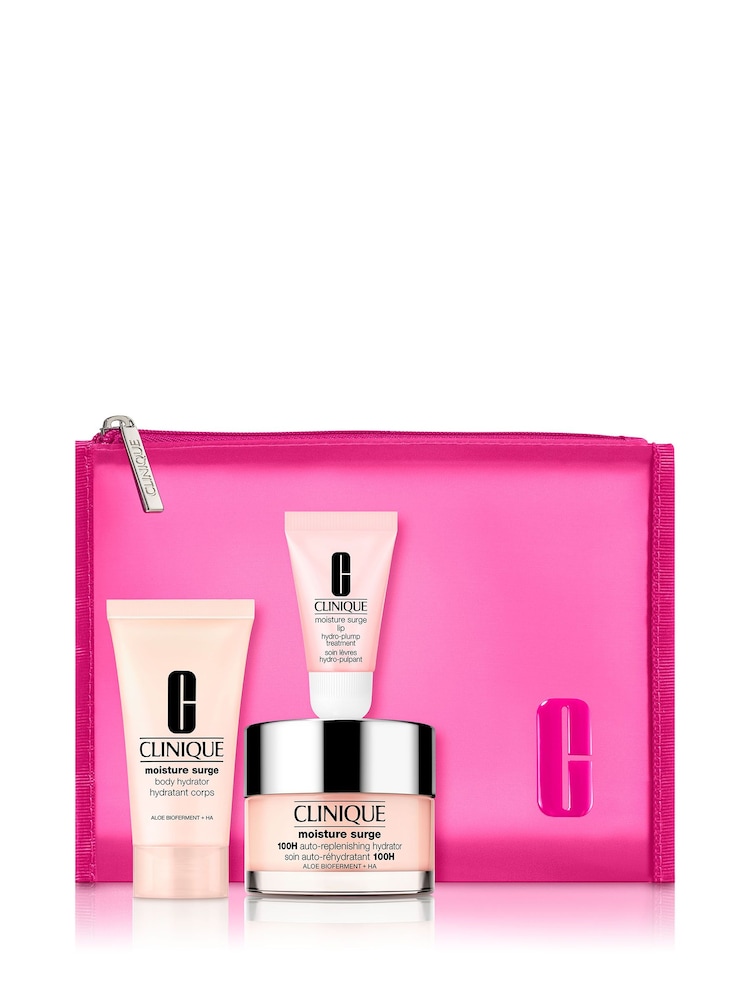 Clinique Moisture Surge Hydration Face, Body & Lip Gift Set (Worth £62) - Image 2 of 5