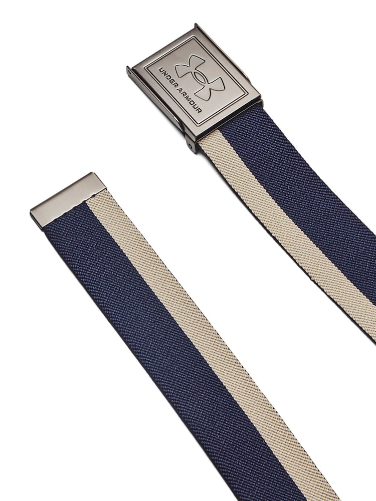Under Armour Blue M Stretch Webbing Belt - Image 1 of 2 Under Armour Blue M Stretch Webbing Belt - Image 1 of 2