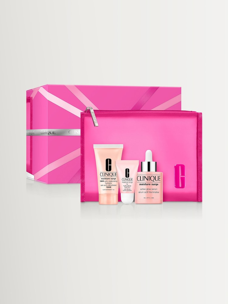 Clinique Moisture Surge Glow Serum Skincare Gift Set (Worth £87) - Image 1 of 4