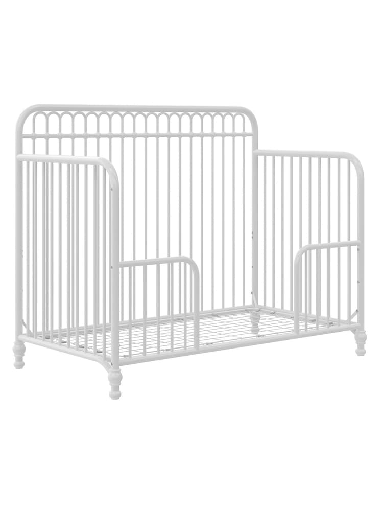 Little Seeds White Monarch Hill Off 3-in -1 Convertible Metal Crib - Image 2 of 6