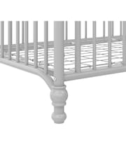 Little Seeds Grey Monarch Hill 3-in -1 Convertible Metal Crib - Image 6 of 6