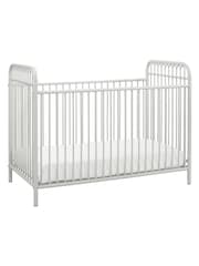 Little Seeds Off White Baby Monarch Hill Ivy Metal Crib - Image 2 of 5