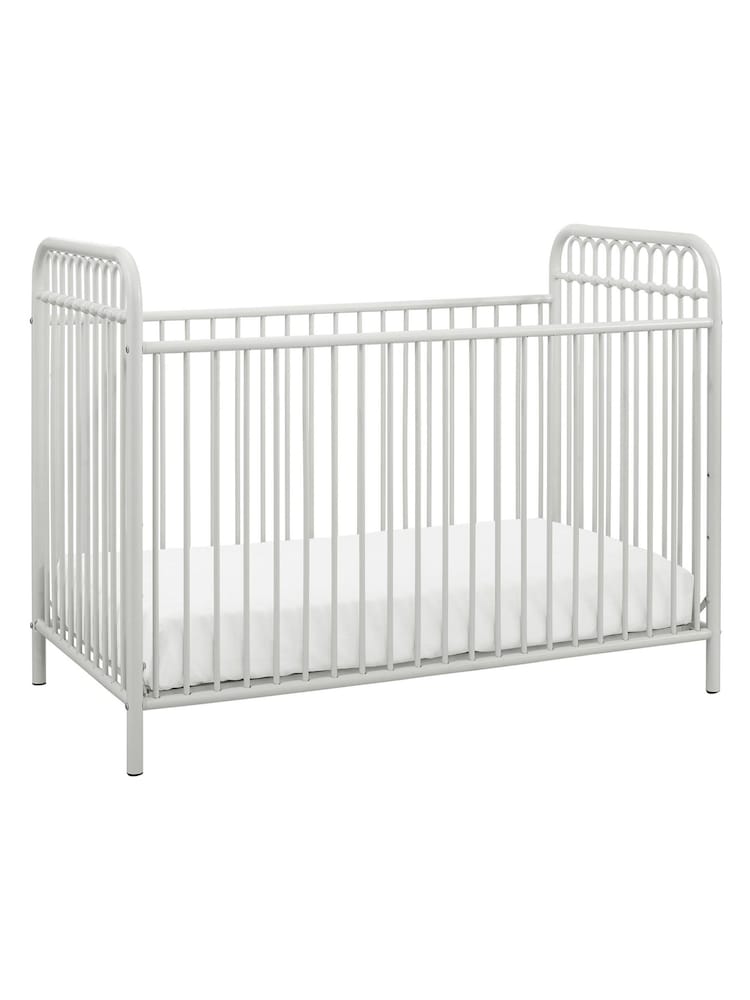 Little Seeds Off White Baby Monarch Hill Ivy Metal Crib - Image 2 of 5