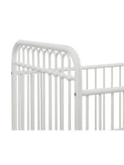 Little Seeds Off White Baby Monarch Hill Ivy Metal Crib - Image 5 of 5
