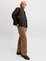 Brun - JACK & JONES Alex Baggy Fit Arbeidsbukser - Bilde 4 av 6