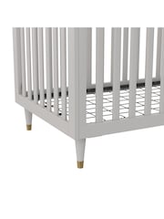 Little Seeds White Rowan Valley Flint 3-in-1 Convertible Cot Bed - Image 3 of 6