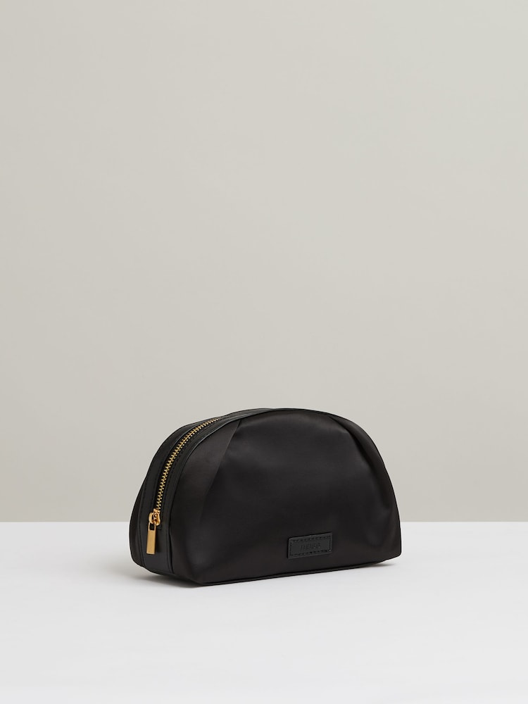 Reiss Black Fiona Cosmetics Bag - Image 3 of 3
