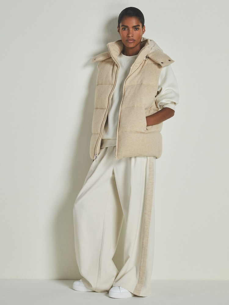 LES 100 CIEL Reiss | Les 100 Ciels Brushed-Cashmere Down Gilet - Bild 1 von 6