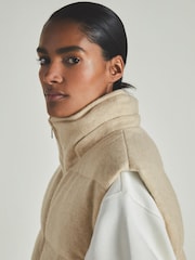 LES 100 CIEL Reiss | Les 100 Ciels Brushed-Cashmere Down Gilet - Bild 4 von 6