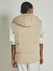 LES 100 CIEL Reiss | Les 100 Ciels Brushed-Cashmere Down Gilet - Bild 5 von 6