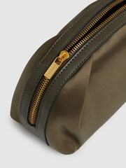 Reiss Olive Fiona Cosmetics Bag - Image 2 of 3