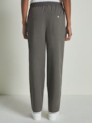 LES 100 CIEL Charcoal Reiss | Les 100 Ciels Twill Trousers with Lyocell and Wool - Image 5 of 6