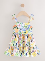 White Bright Floral Dress - Image 1 of 1