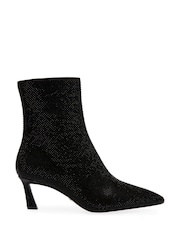 Steve Madden Lulah-R Sock Black Boots - Image 1 of 6
