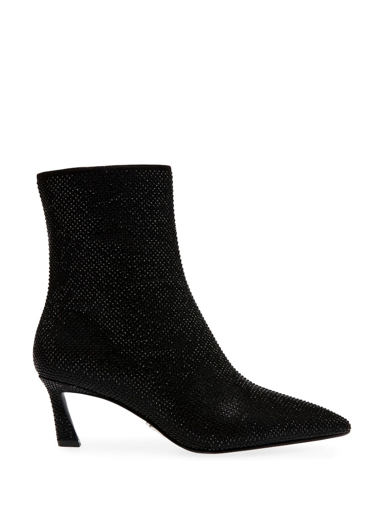 Steve Madden Lulah-R Sock Black Boots - Image 1 of 6