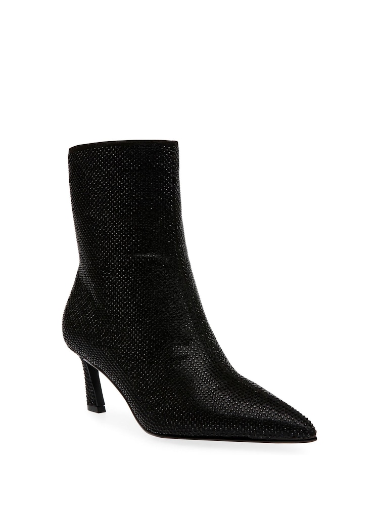 Steve Madden Lulah-R Sock Black Boots - Image 3 of 6
