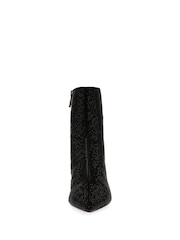 Steve Madden Lulah-R Sock Black Boots - Image 4 of 6