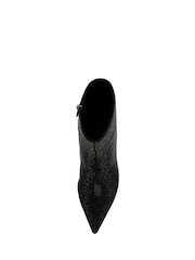 Steve Madden Lulah-R Sock Black Boots - Image 5 of 6