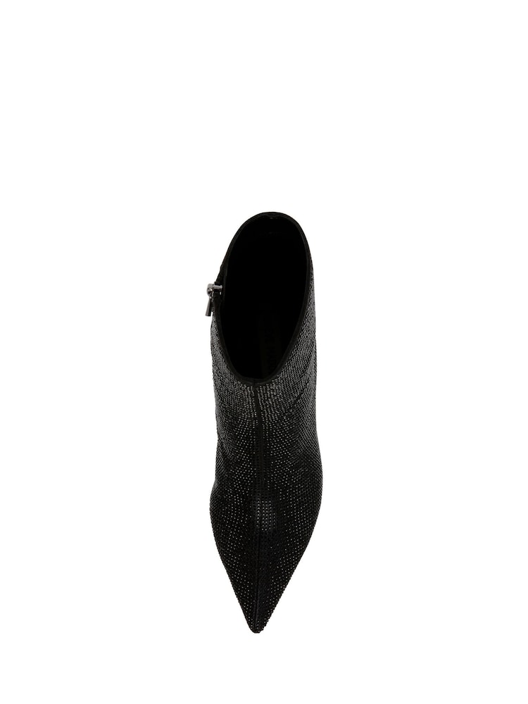 Steve Madden Lulah-R Sock Black Boots - Image 5 of 6